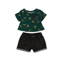 2-delig setje boy bijtjes groen